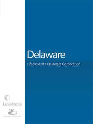 cover image of Lifecycle of a Delaware Corporation